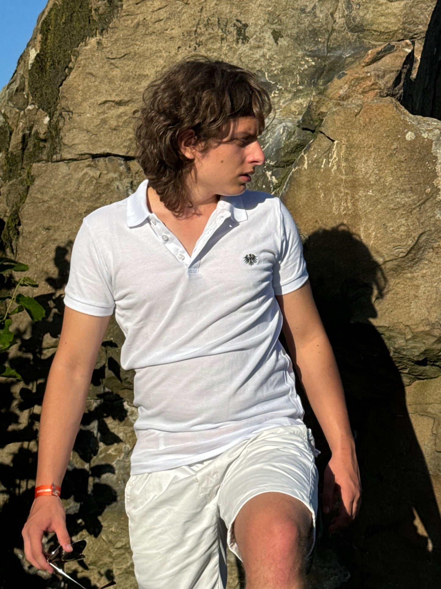 Polo Shirt German Outfitters white